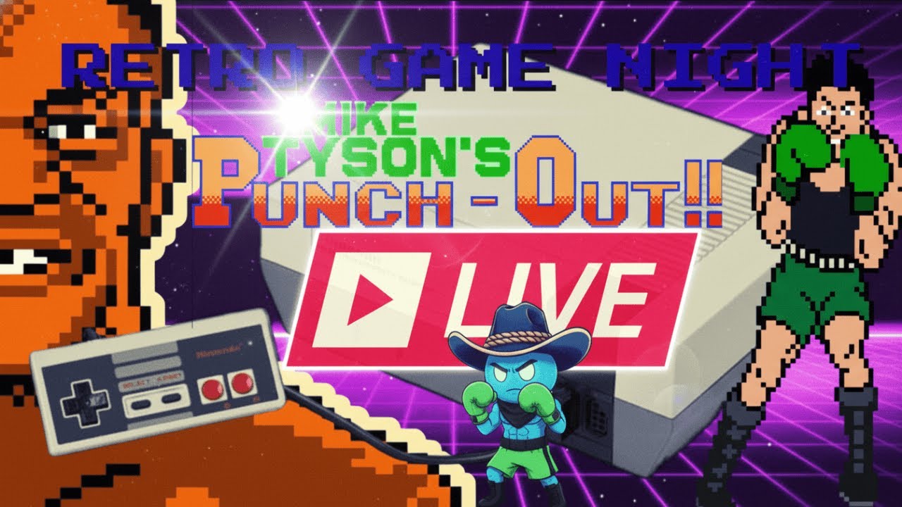 Mike Tyson's&nbsp;Punch-Out!! NES |&nbsp;I'm Coming for You Mike Tyson! 🔴 LIVE NOW