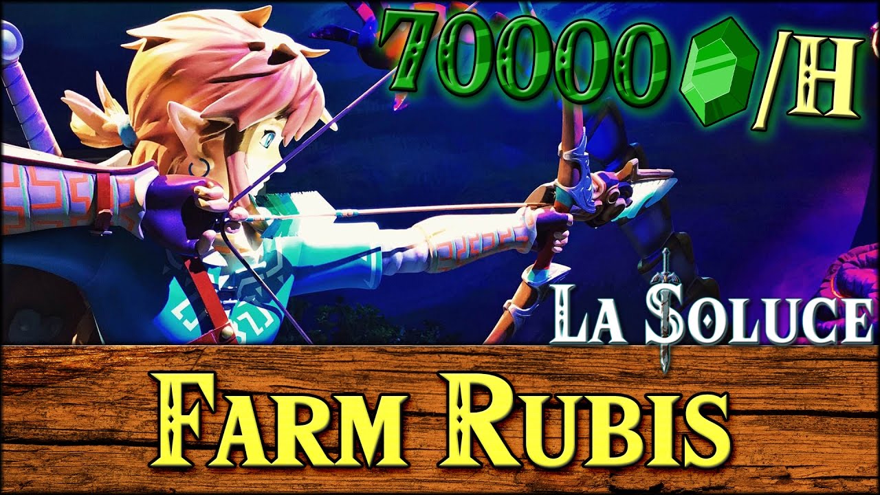 FARM RUBIS 70000+ PAR HEURE - ASTUCE - ZELDA BOTW