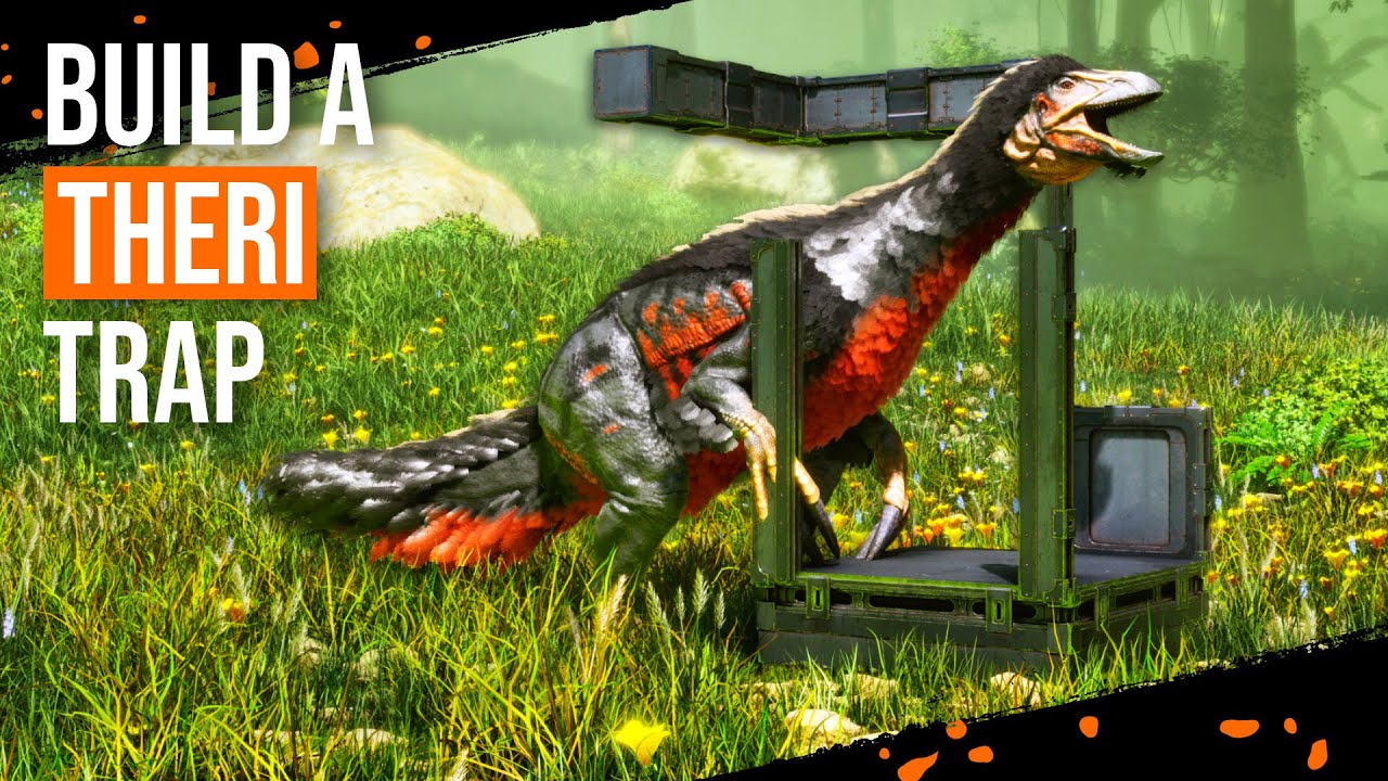 Как построить ловушку для теризинозавров в ARK: Survival Ascended!