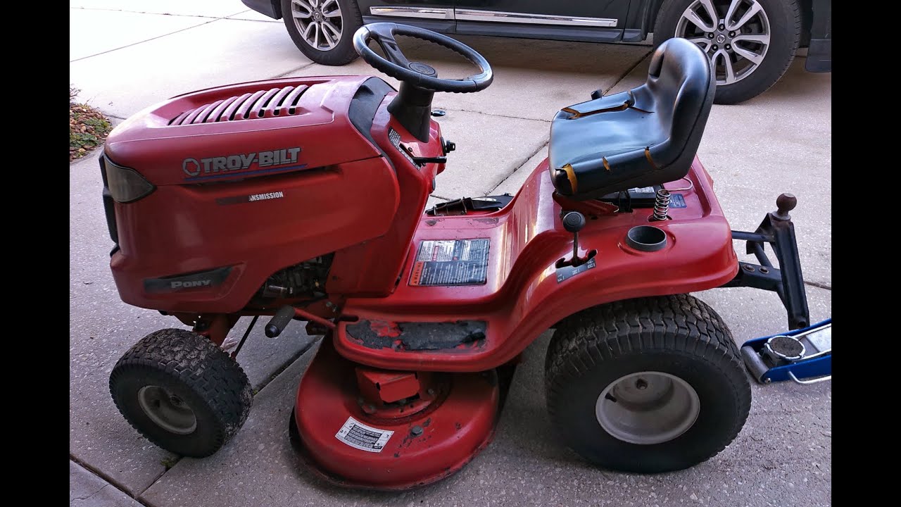 FIX SLOW LEAK IN MOWER TIRE