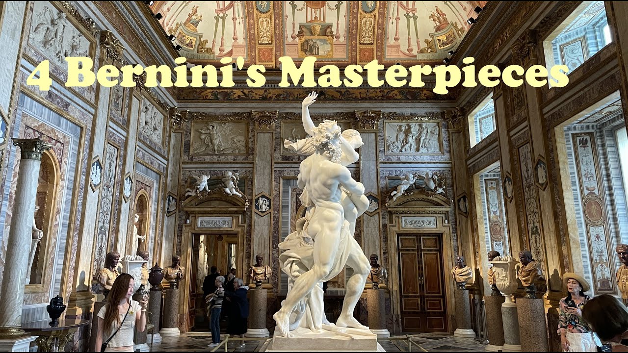Discover Four Masterpieces of Bernini in the Borghese Gallery, Rome.