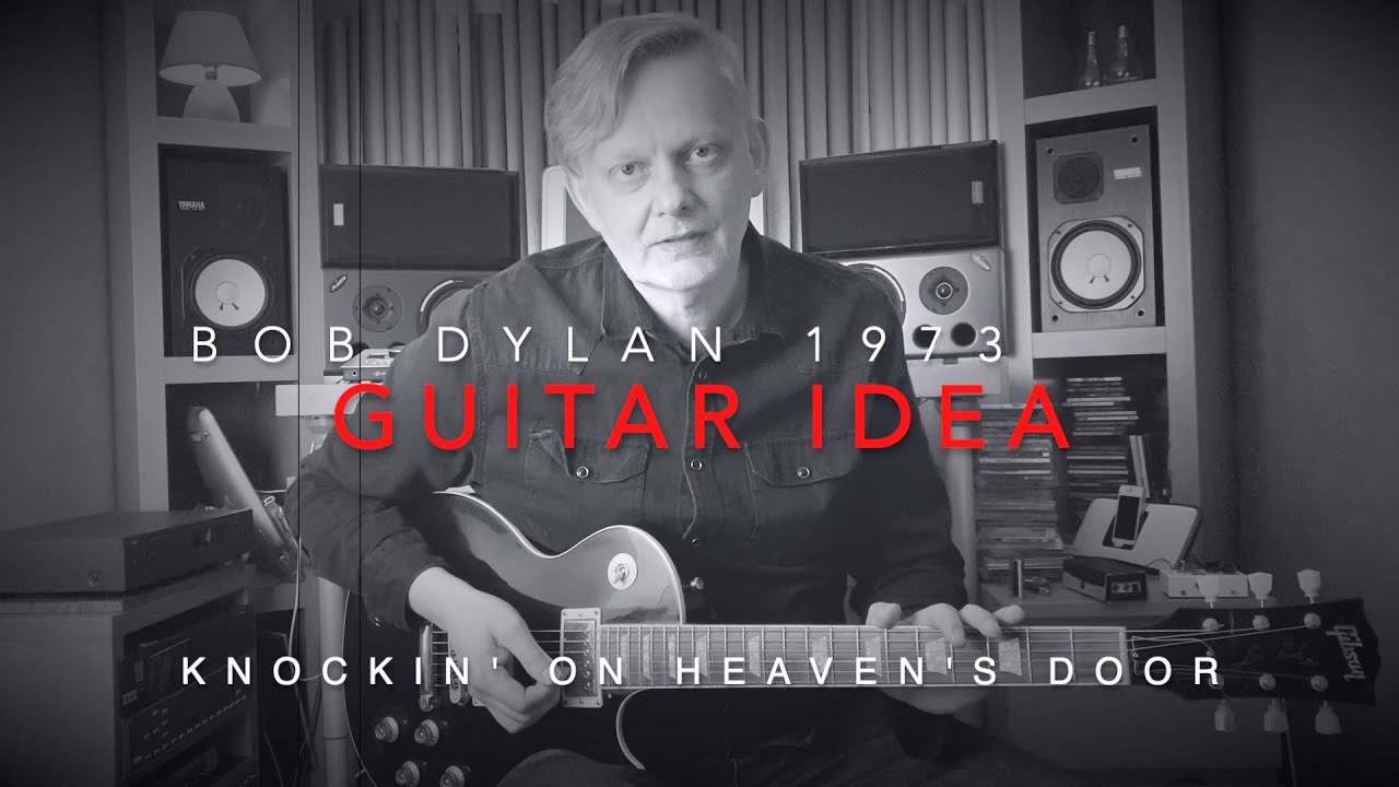 KNOCKIN' ON HEAVEN'S DOOR Guitar Idea Lekcja: akordy, solo w/tab. Bob Dylan vs Guns N' Roses