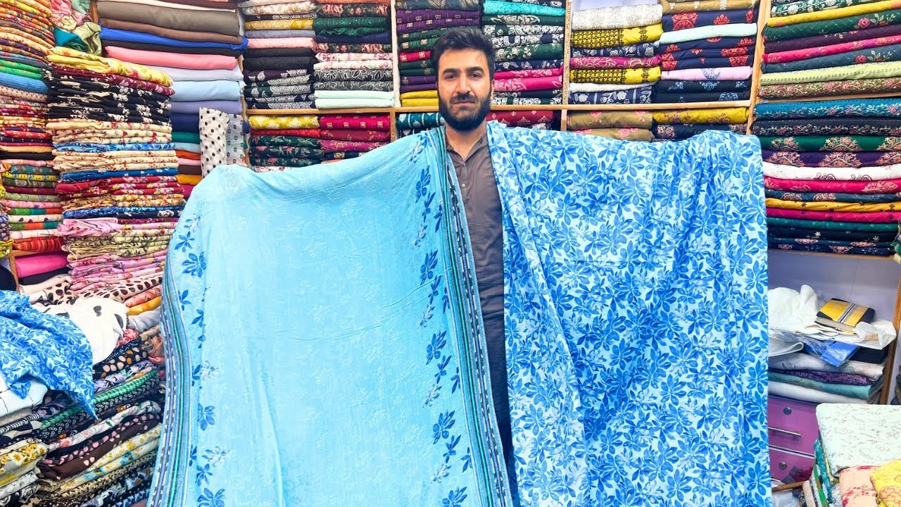 Latest 3pc Collection ❤️ Lawn Self Emboz Dupatta/ Rabi Centre Rawalpindi