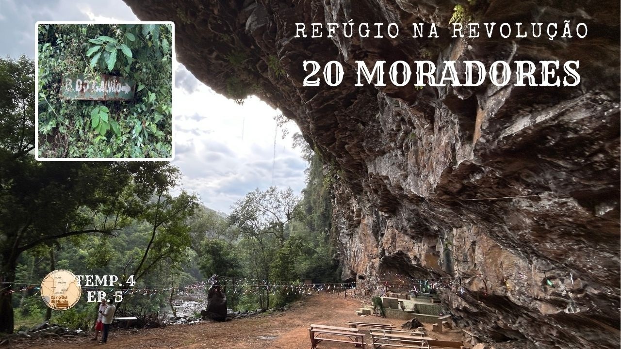 AQUI VIVEM POUCO MAIS DE 20 PESSOAS | CAVERNAS COMO REFÚGIO NA REVOLUÇÃO | DEVOÇÃO E HOSPITALIDADE 