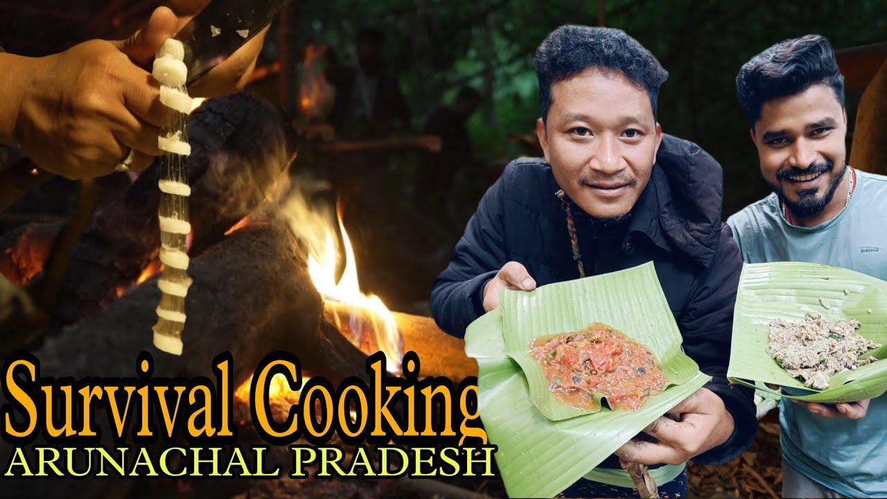 Survival Cooking in the Heart of Tikhak Taipi Jungle with @TRIPTHEWILD & @durlovRX100