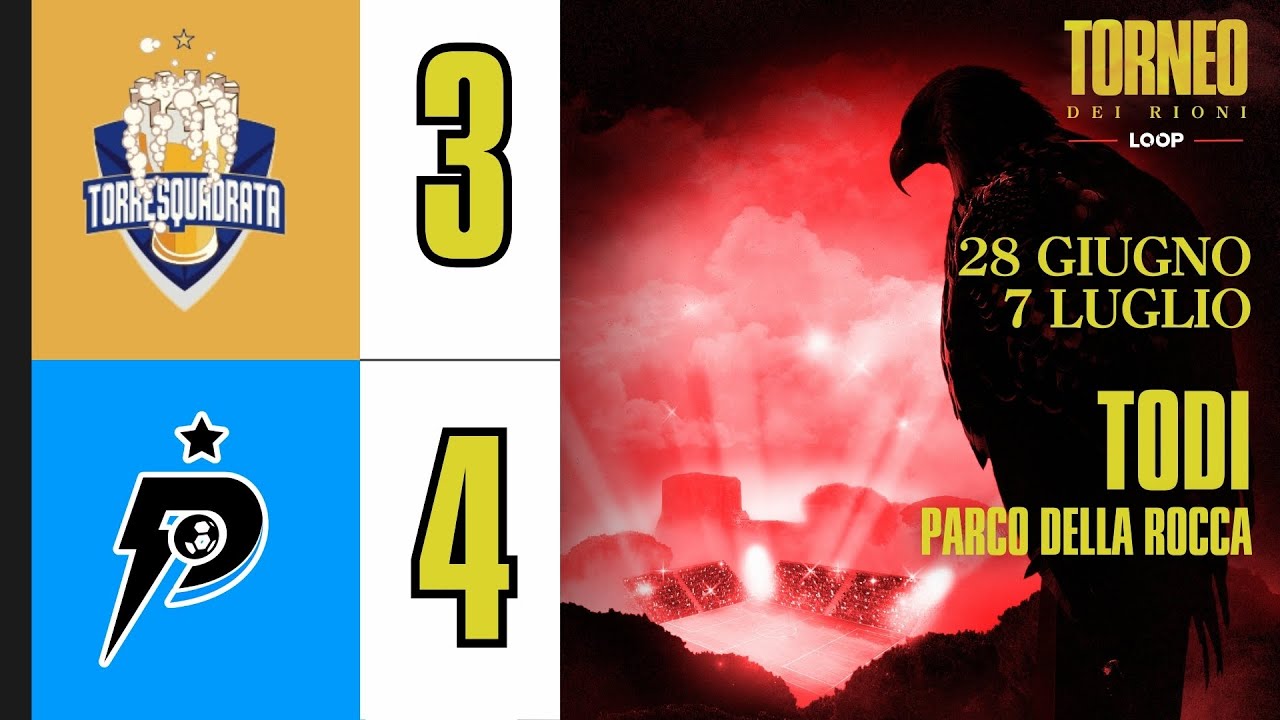 Torre Squadrata - Pantalla(Torneo dei Rioni 2024 - fase a gironi) - Loop Eventi