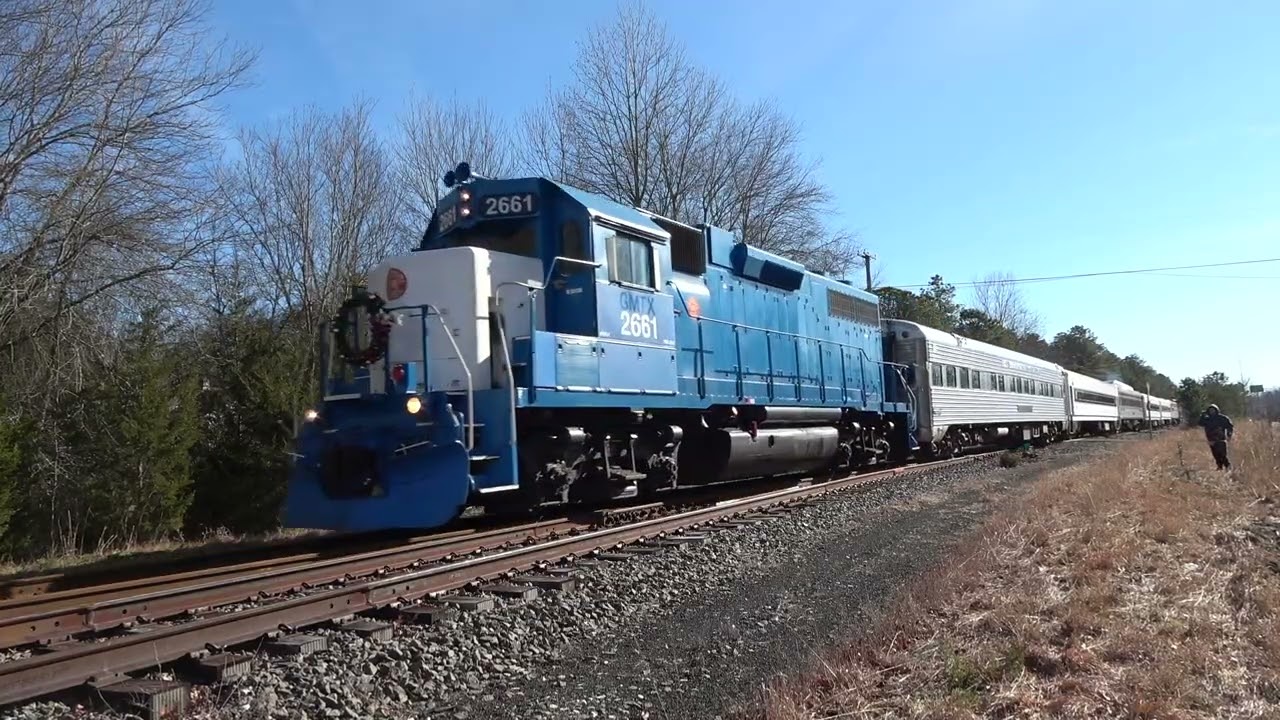 Chasing Cape May Seashore Lines Santa Express 12/20/25