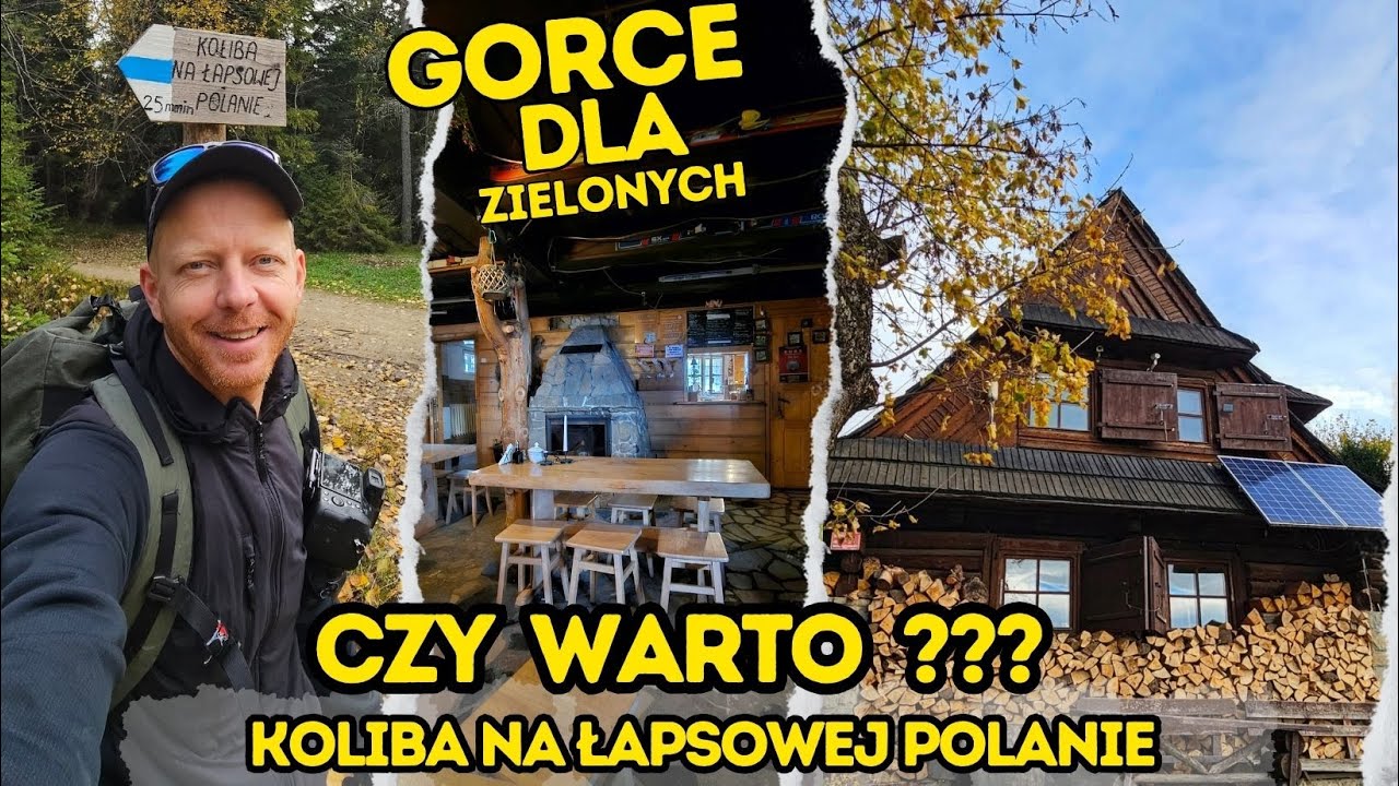 Koliba na Łapsowej Polanie - Czy warto odwiedzić to miejsce. #gorce #nowytarg #schronisko #podhale