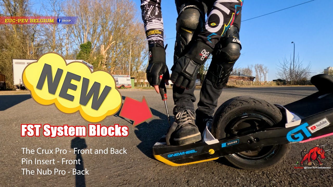 The #Onewheel FST Footpad System - My first ride