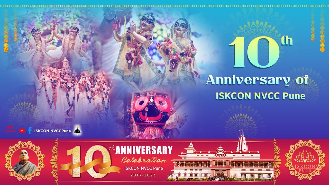 10th Anniversary of ISKCON NVCC Pune