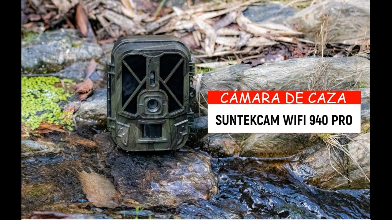 ⭐ Cámara de caza Suntekcam WIFI 940 pro. Revisión y pruebas. 4K 30MP