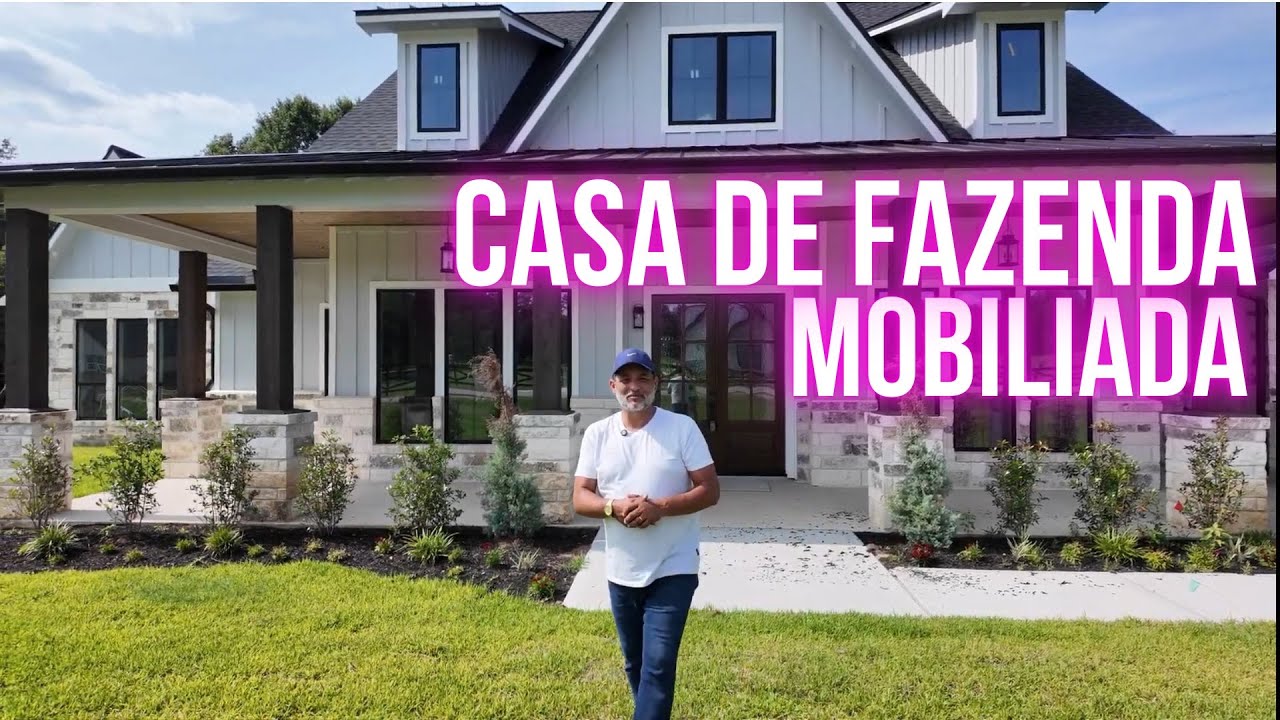 As Casas de Fazenda são as mais bonitas no Texas