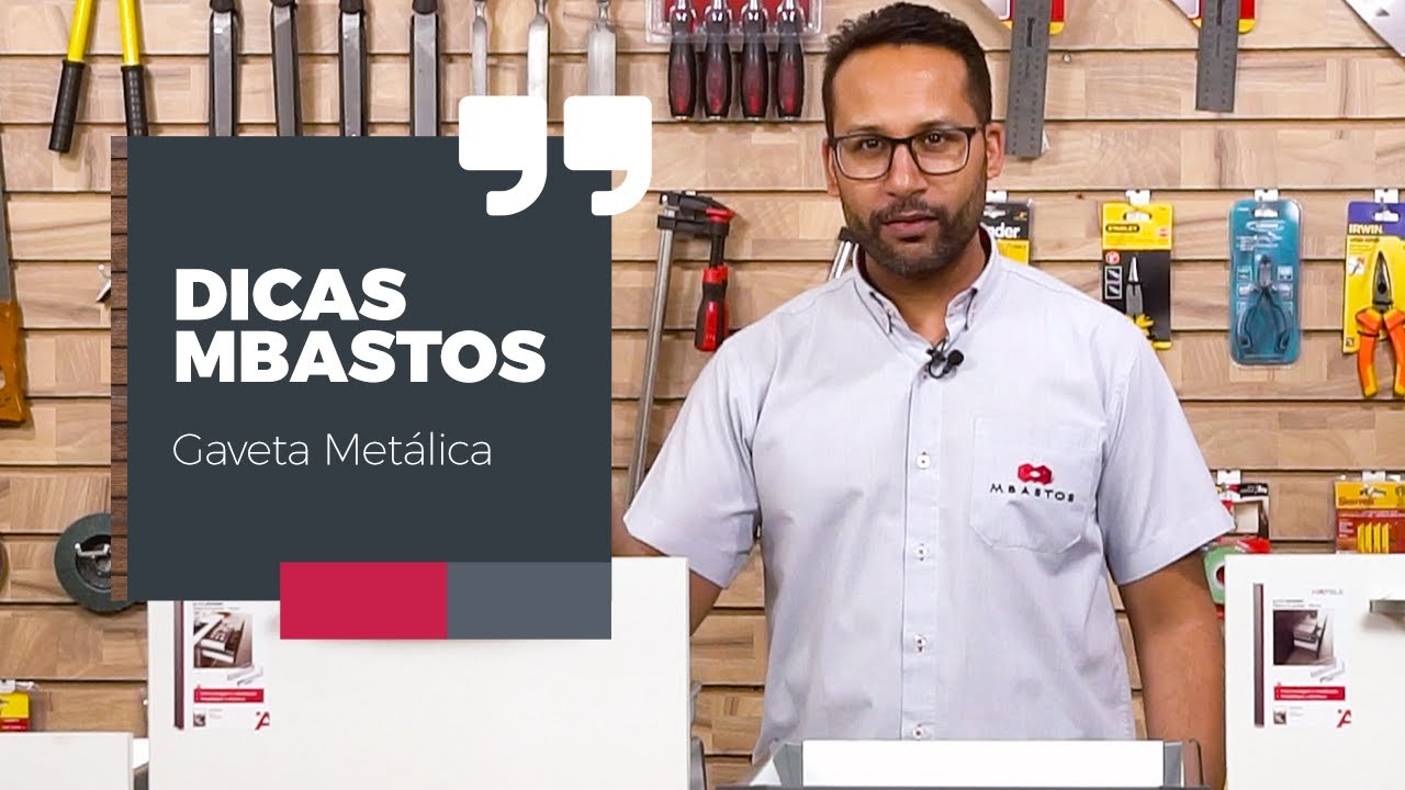 Sistema em Gaveta Metálica para móveis!