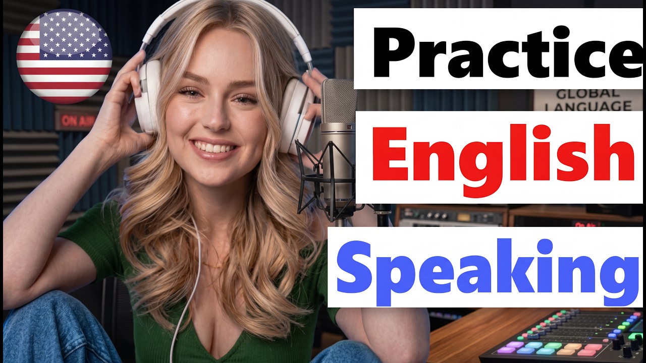 English Speaking Practice – Improve Your American Accent and Fluency