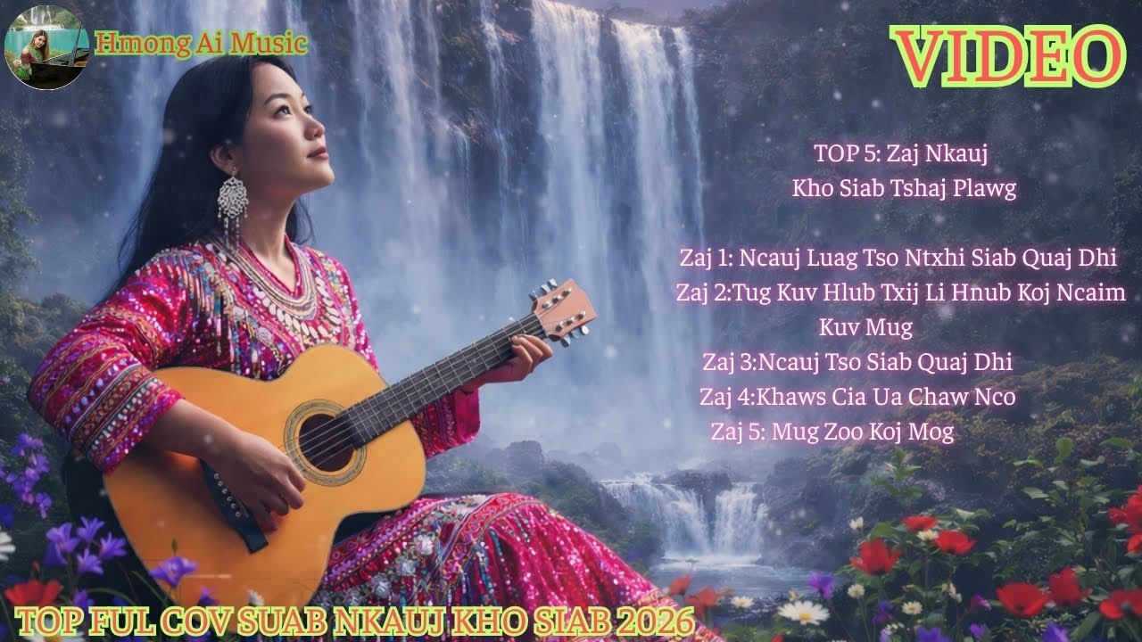 TOP Ful 5 Zaj Nkauj Kho Siab Tshaj Plawg ll Offical Hmong Ai Music Cover#NkaujKhoSiabTshaj#NkaujAI