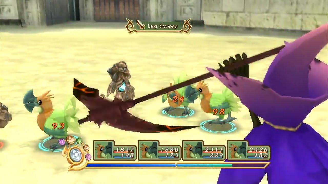Tales of Symphonia: Dawn of the New World: Axe Beak Family