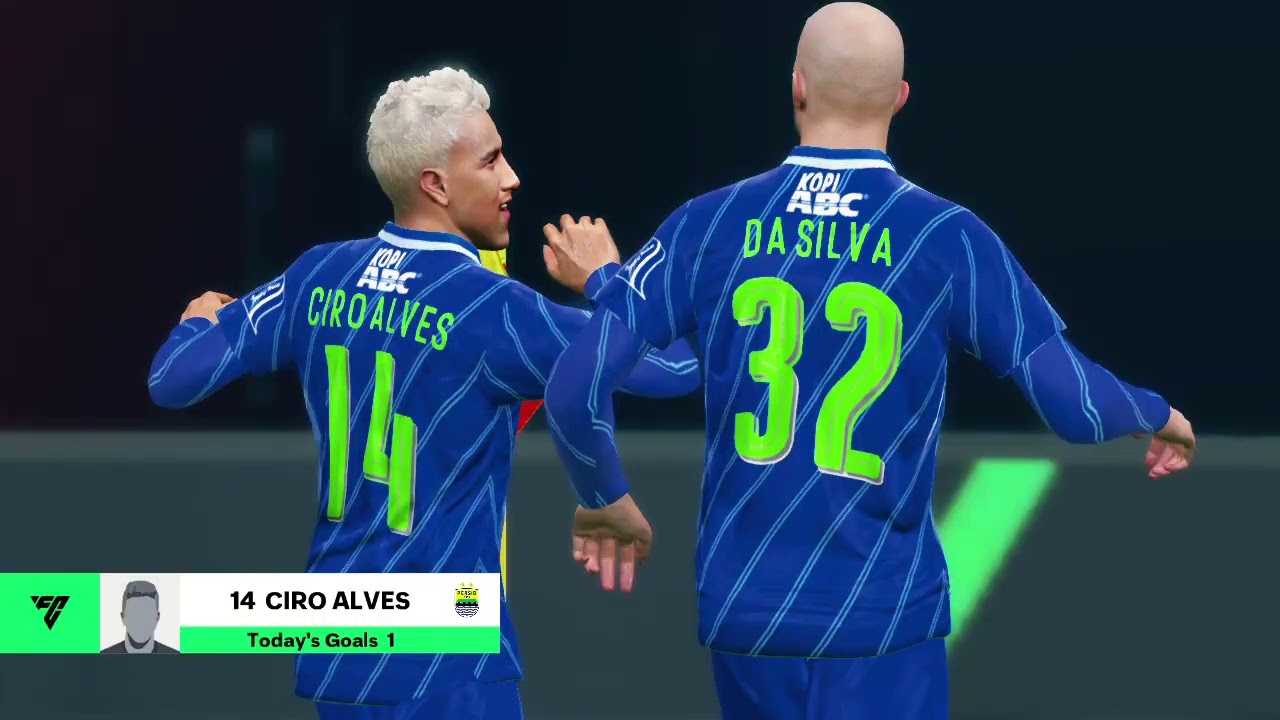 PESTA GOL !! PERSIB VS PERSEBAYA 5 - 1