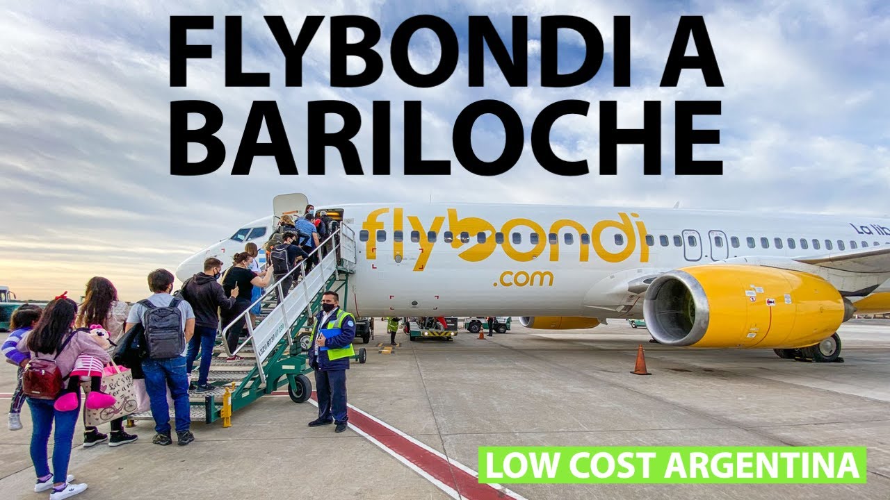 Flybondi a Bariloche desde Ezeiza