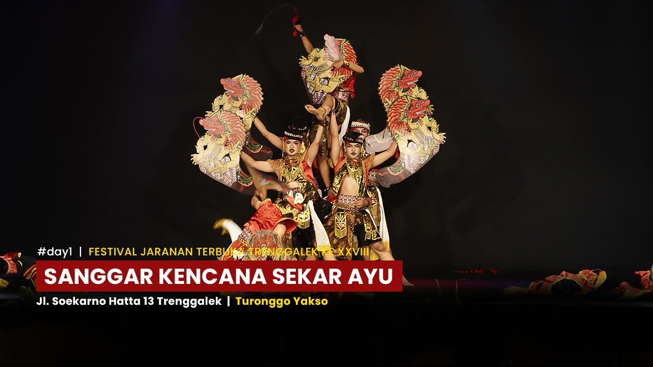 SANGGAR KENCANA SEKAR AYU | FESTIVAL JARANAN TERBUKA TRENGGALEK KE XXVIII TAHUN 2024 |Turonggo Yakso