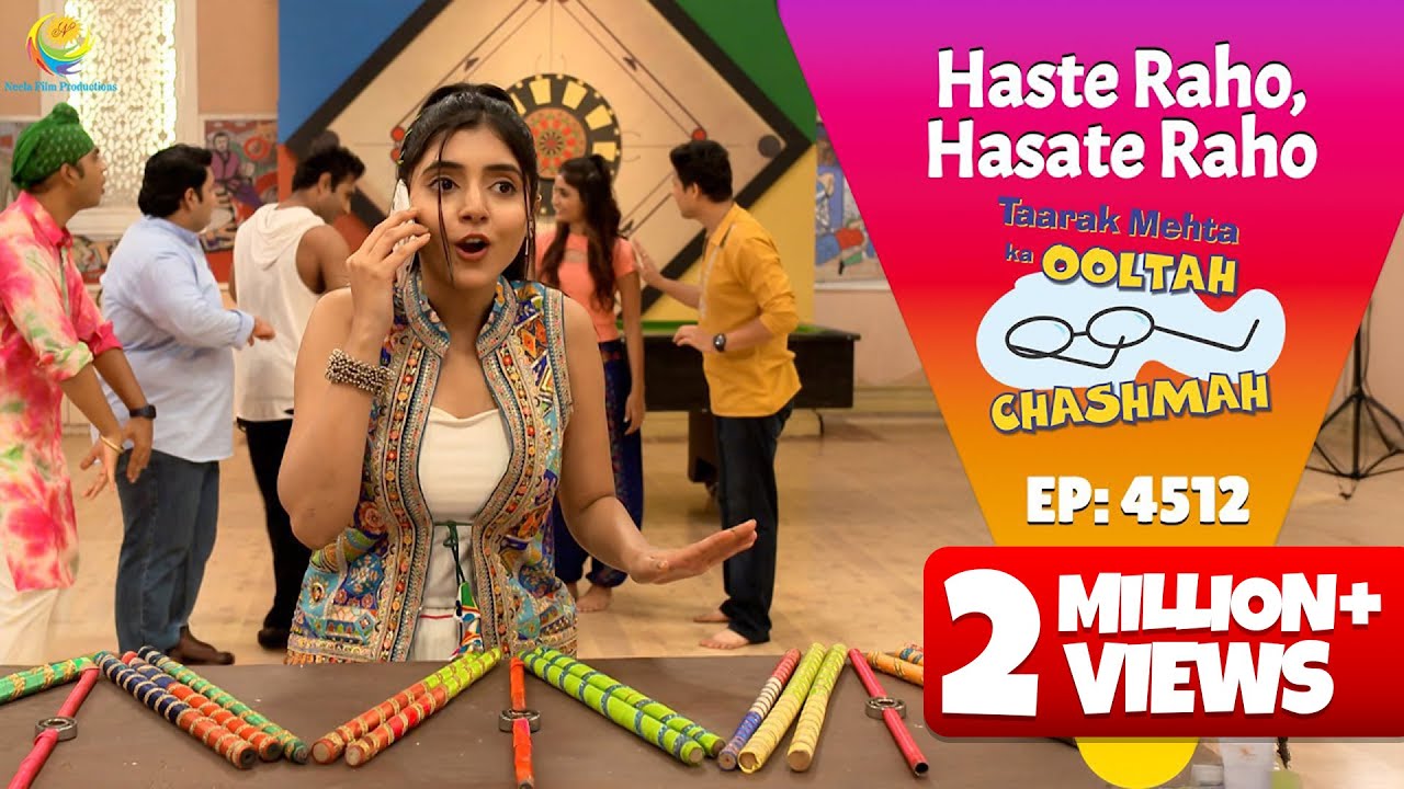 NEW! Ep 4512 - Gokuldham me Shuru Hui Garba Ki Tayari! |Taarak Mehta ka Ooltah Chashmah