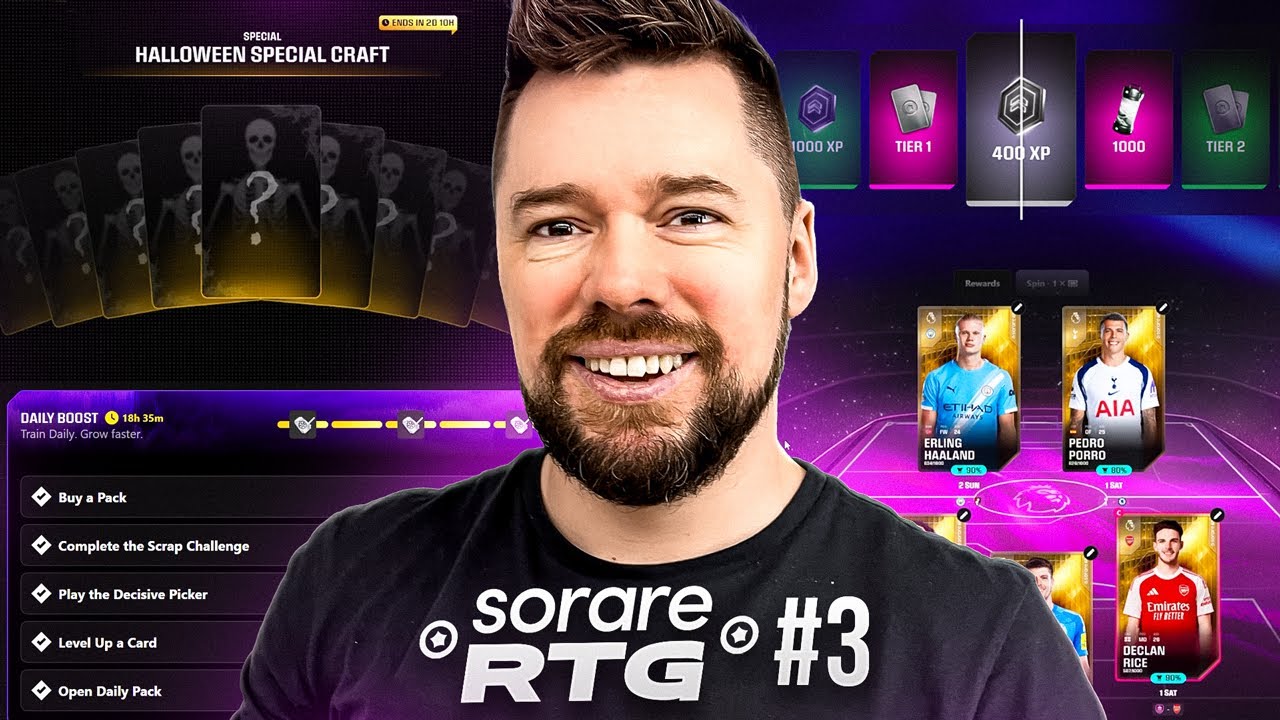 ПЕРВАЯ награда за карту на Sorare RTG!