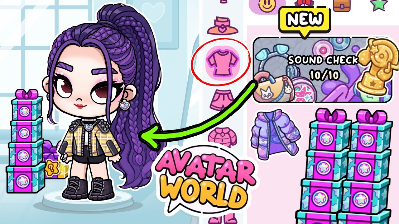 😱 ¡UPDATE NUEVO! SECRETOS de GALXE + SOUND CHECK 10/10 en Avatar World 🌎