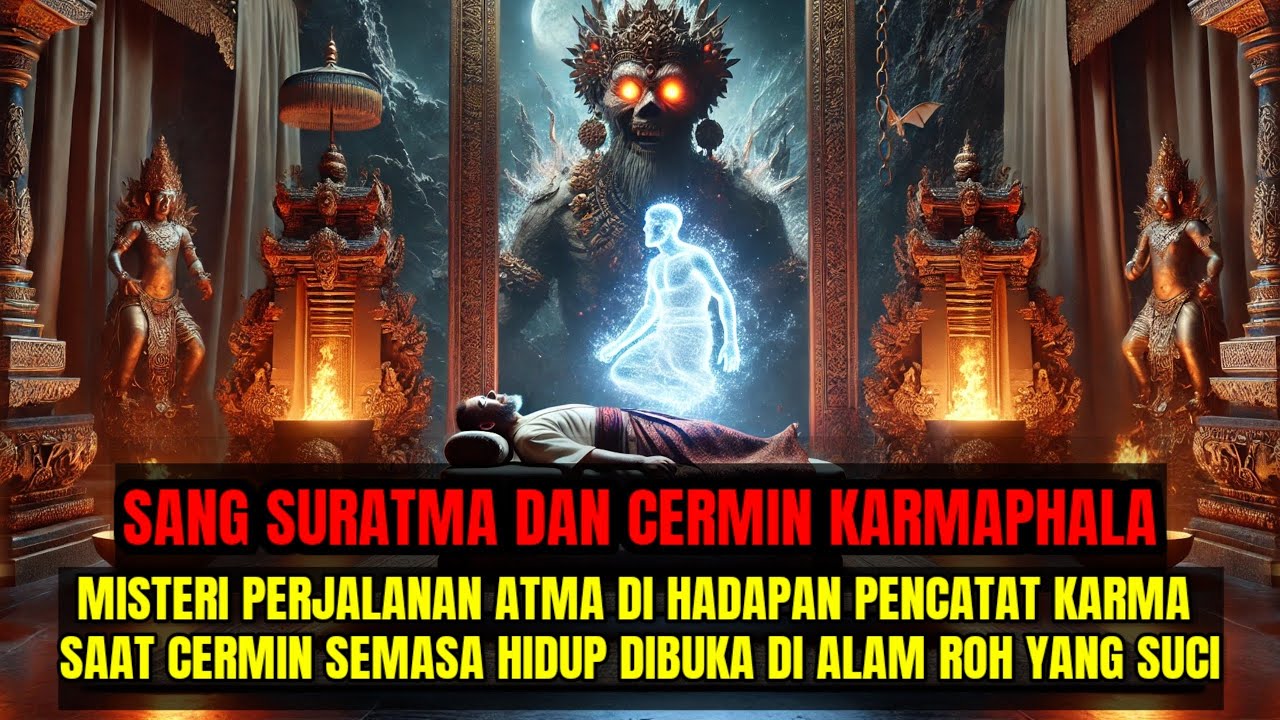 SANG PENCATAT KARMA‼️SANG SURATMA DAN CERMIN KARMA PHALA JADI SAKSI PERJALANAN ROH KE ALAM BAKA
