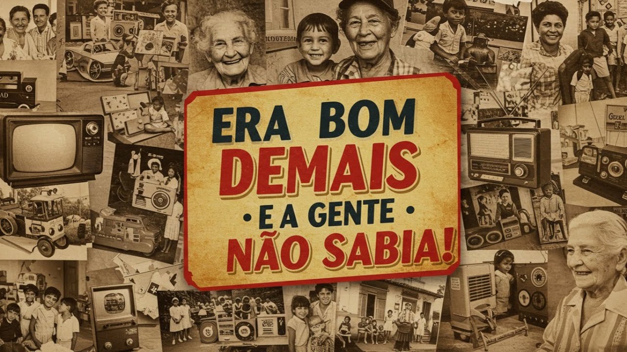 Coisas Que Existiam e Hoje Parecem um Sonho!
