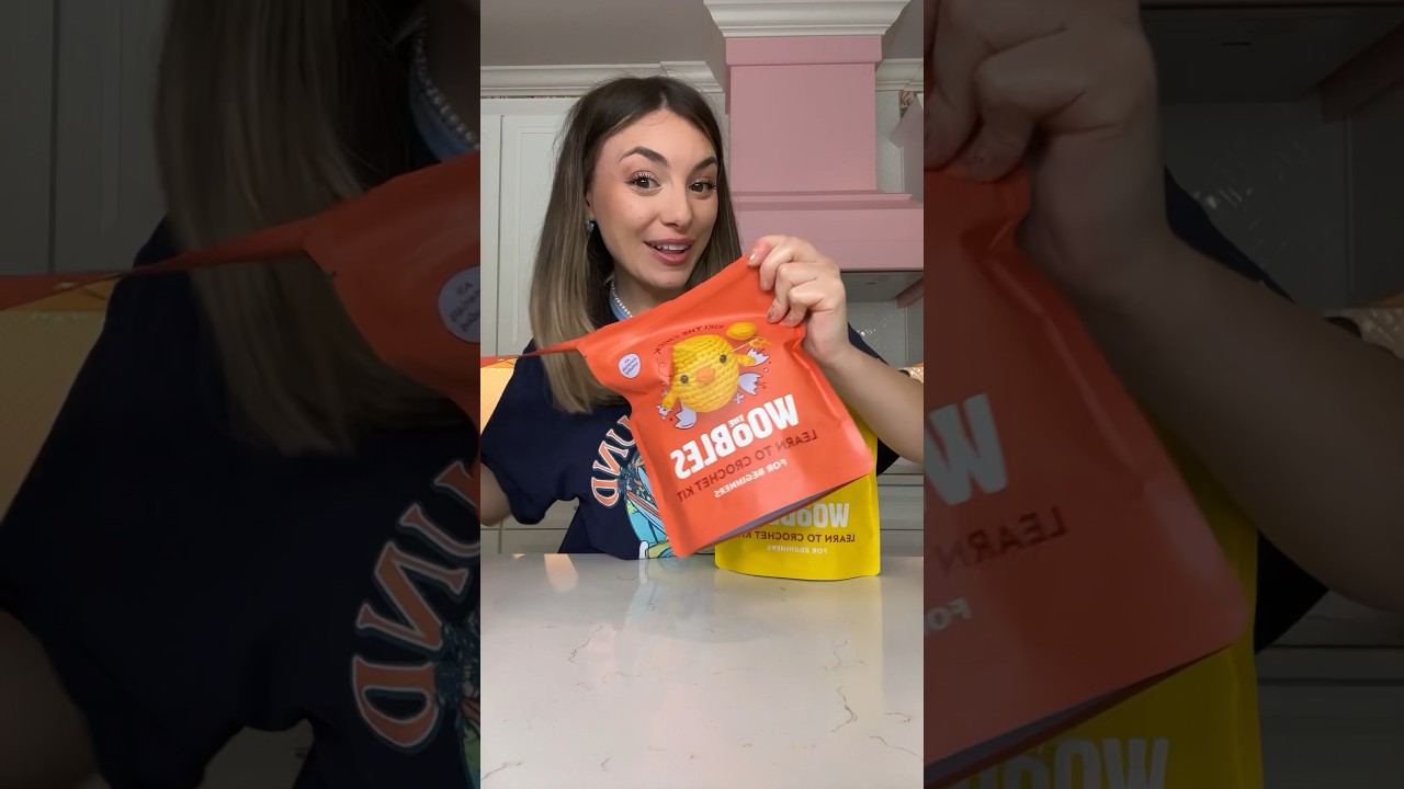 A Wooble unboxing with me! Everything that&rsquo;s inside! #woobles #crochet #thewoobles #easycrochet