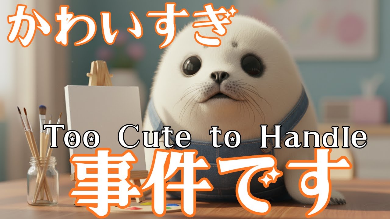 🍁赤ちゃんアザラシの秋の日に心がとろける🦭This Baby Seal's Autumn Day Will Melt Your Heart