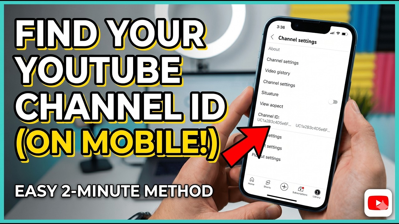 How to Find YouTube Channel ID on Mobile (Quick Guide)