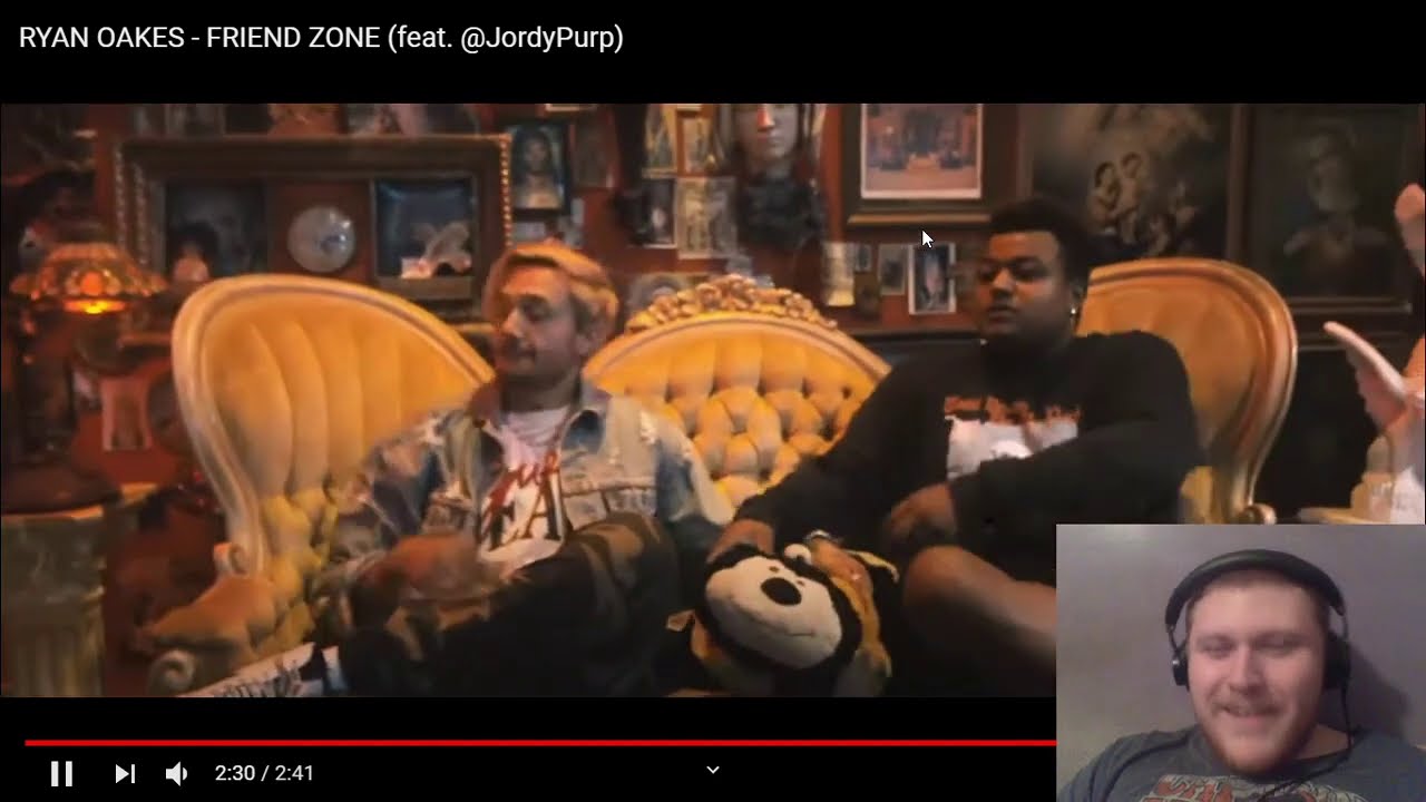 Reaction to RYAN OAKES - FRIEND ZONE (feat. JordyPurp)