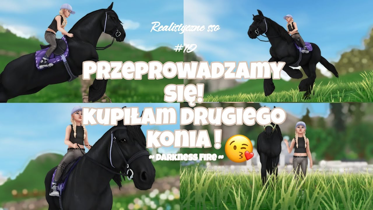 PRZEPROWADZAM SIĘ || KONIE MIESZKAJĄ U MNIE 😮|| KUPIŁAM DRUGIEGIO KONIA || REALISTYCZNE SSO
