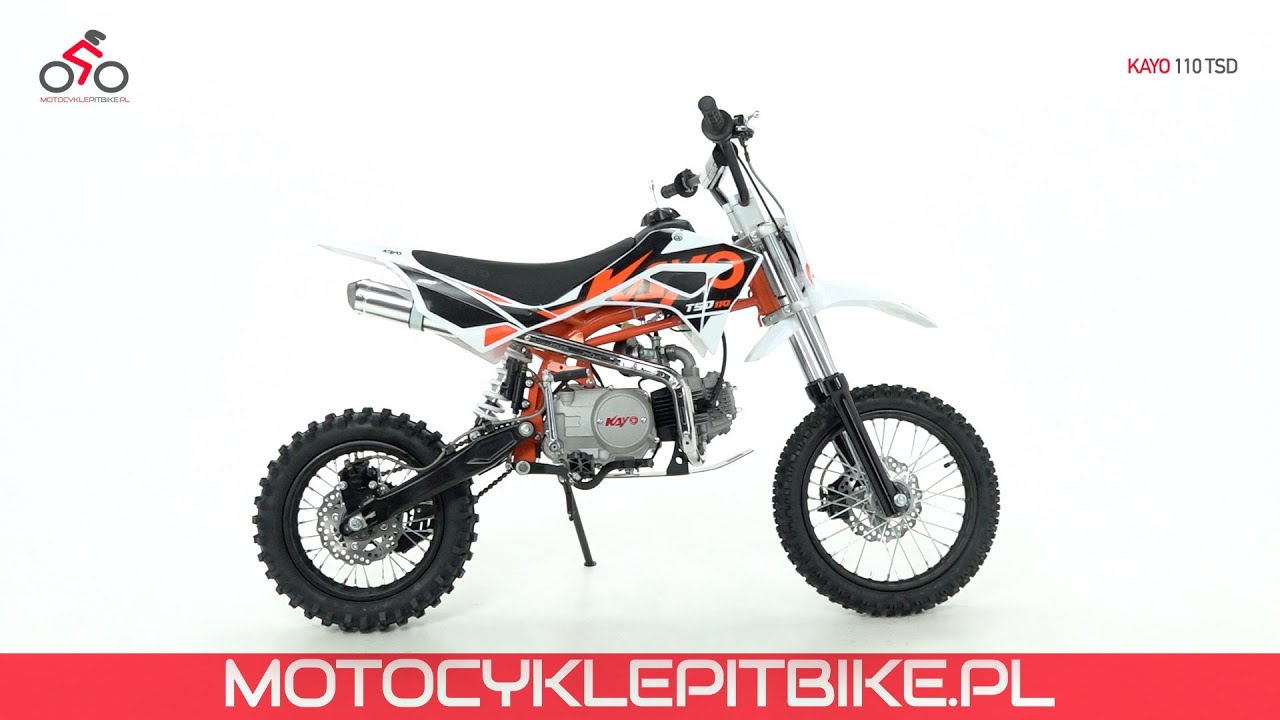 Pit bike Kayo 110 TSD dla dziecka w wieku 7-11 lat - motocyklepitbike.pl