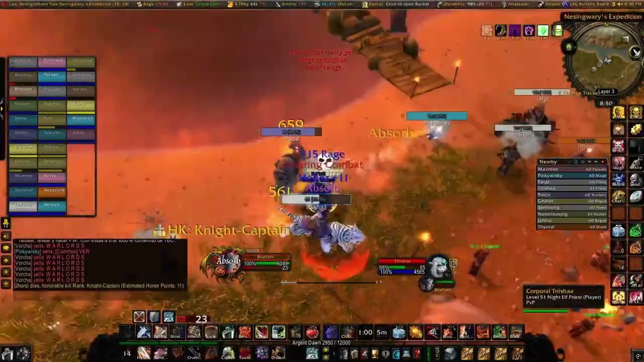 Warlords World of Warcraft Classic