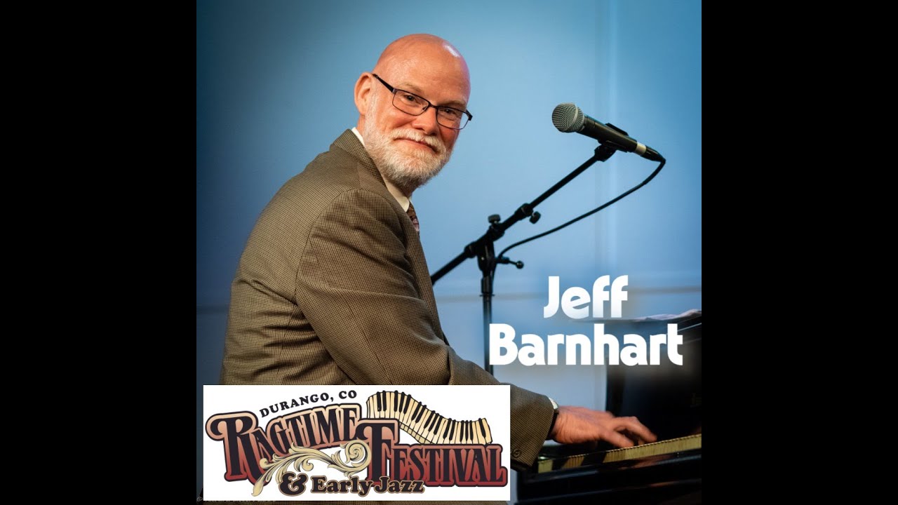 Jeff Barnhart at the Ragtime and Early Jazz Festival, 2025