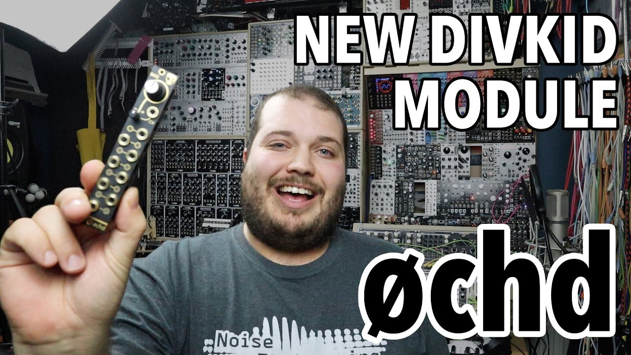 Announcement NEW DIVKID EURORACK MODULE // Meet ochd made with Instruo