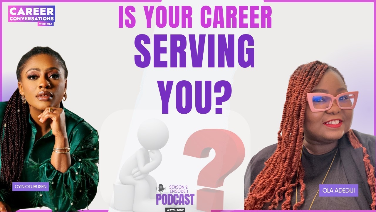 Stop Building a Career That Isn’t Yours | Career Growth, Identity & Purpose | S2E1 | Oyin Otubusen