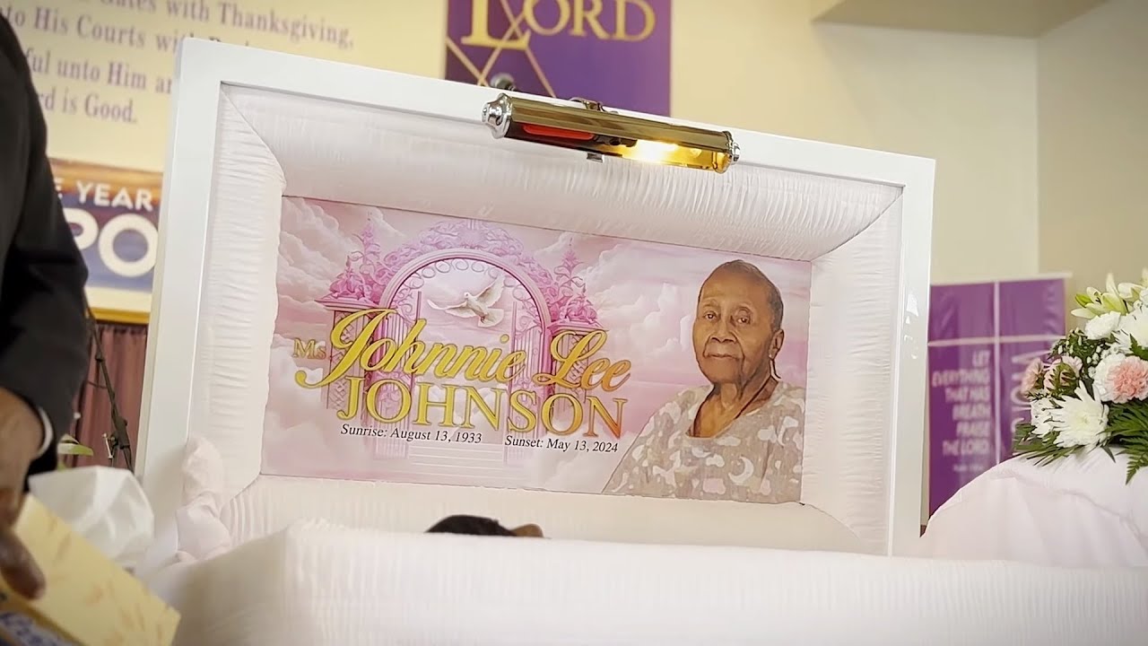 In Loving Memory: Mrs. Johnnie Lee Johnson Funeral Service | Homegoing 🕊 Director @TerrellKennedy777