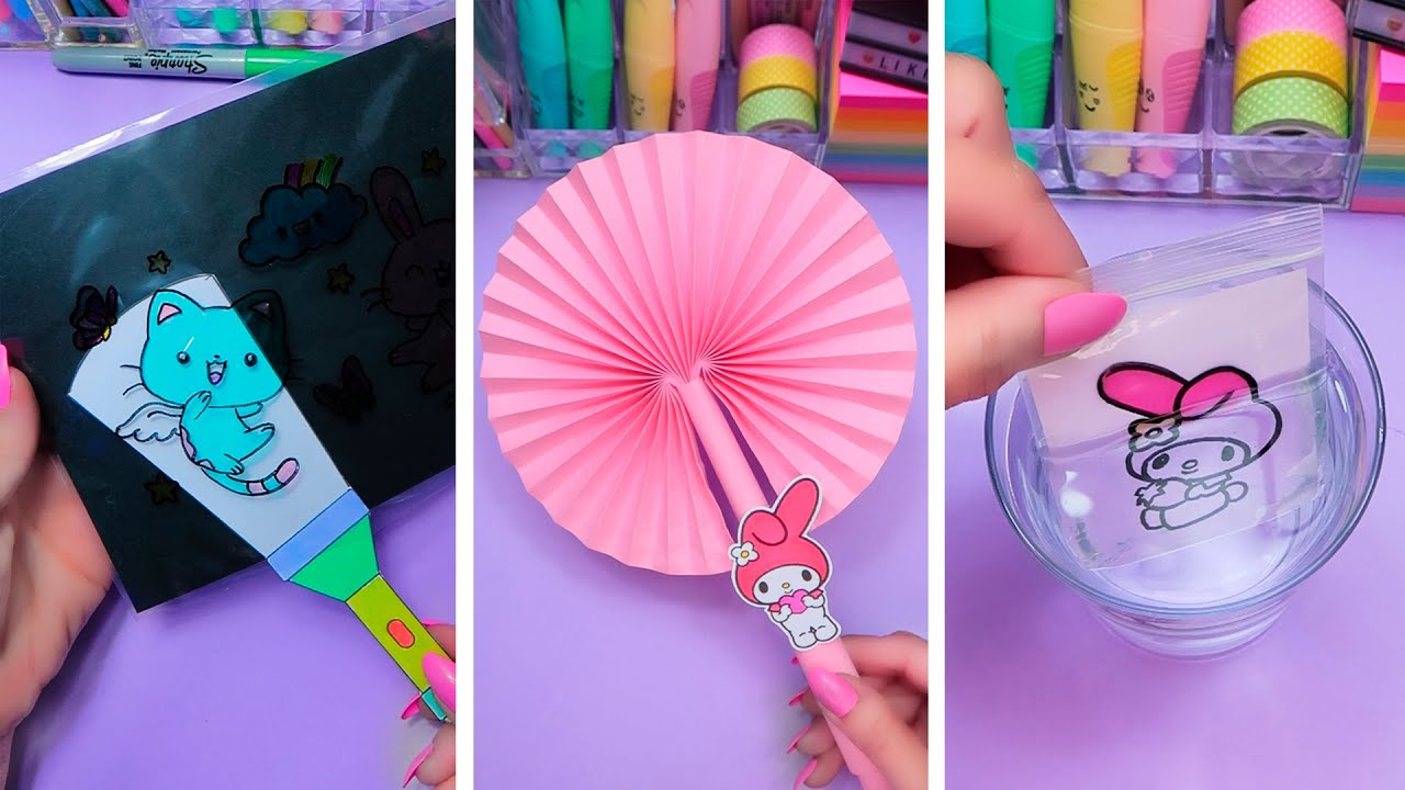 Manualidades con papel / Ideas de manualidades fáciles / Manualidades fáciles para hacer en casa