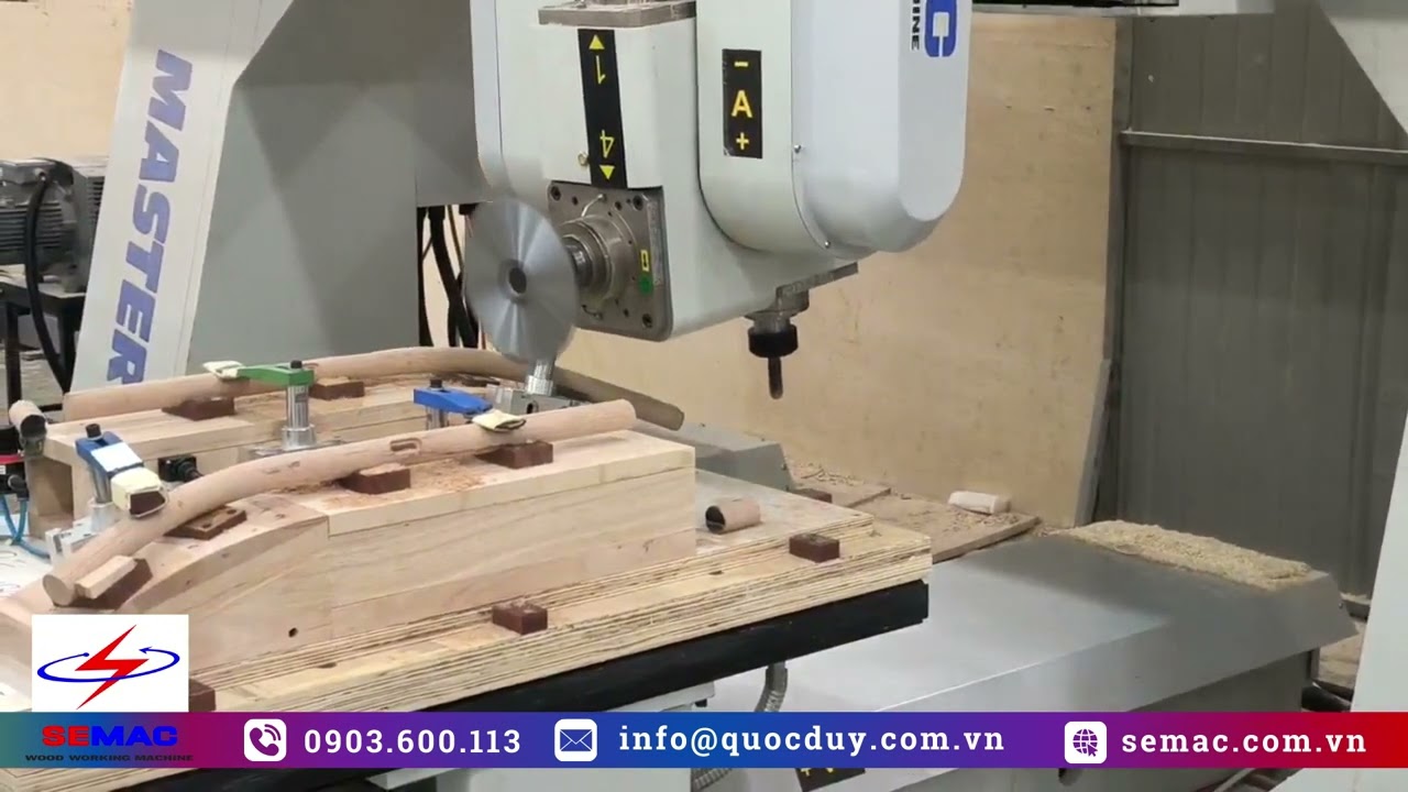Tối Ưu Quy Trình Sản Xuất Nội Thất Luxury Với Siêu Phẩm CNC 5 Trục | MASTER