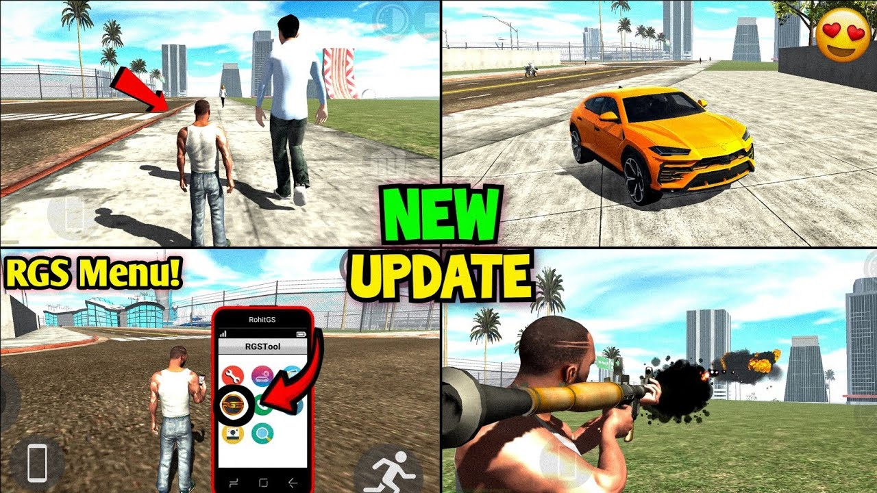 New Update in Indian Bike Driving 3D 🔥 Tiny Character, Lamborghini Urus, RPG Unlimited Fire & More!