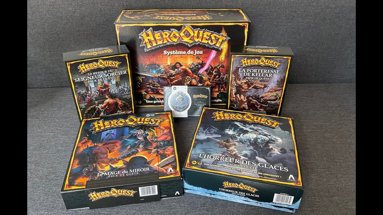HEROQUEST -  Toutes les extensions 02/2023