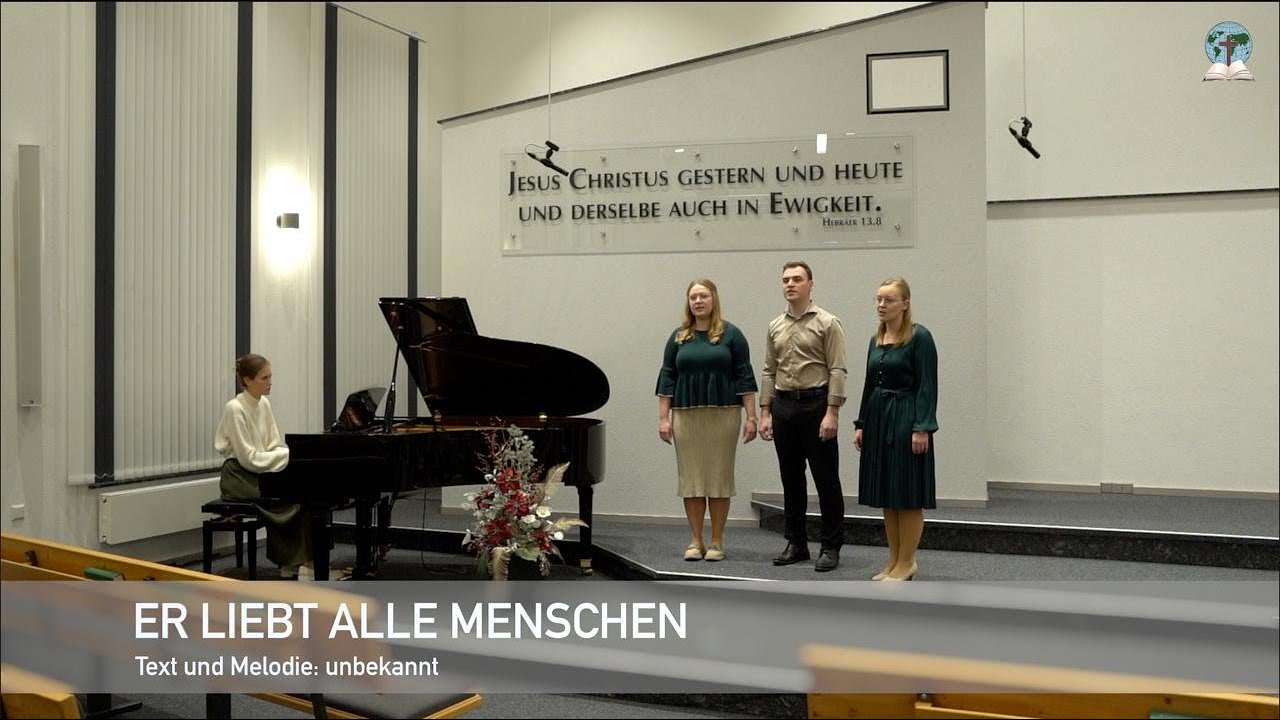 Er liebt alle Menschen