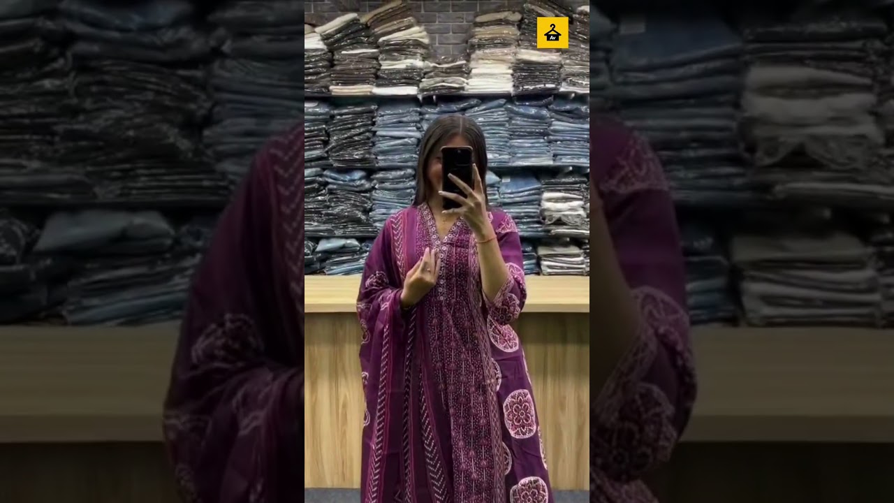 Trendy cotton kurti palazzo set | reseller welcome