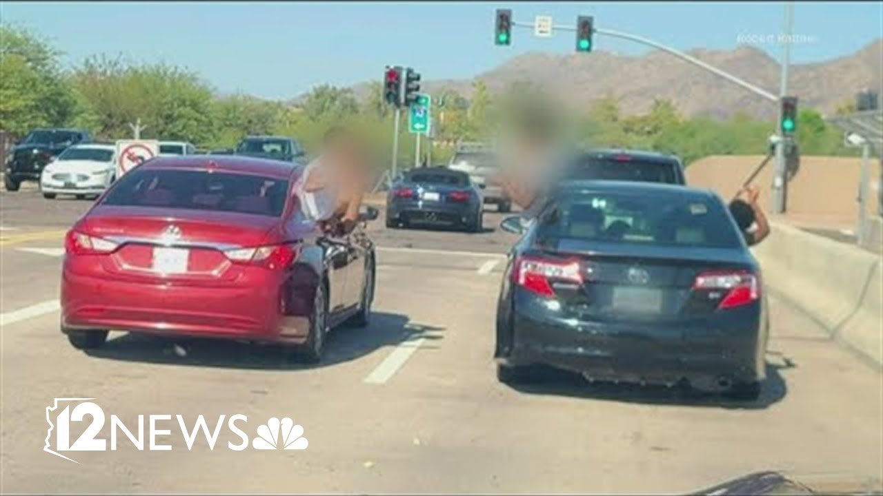 Reckless teens caught on camera speeding across Phoenix