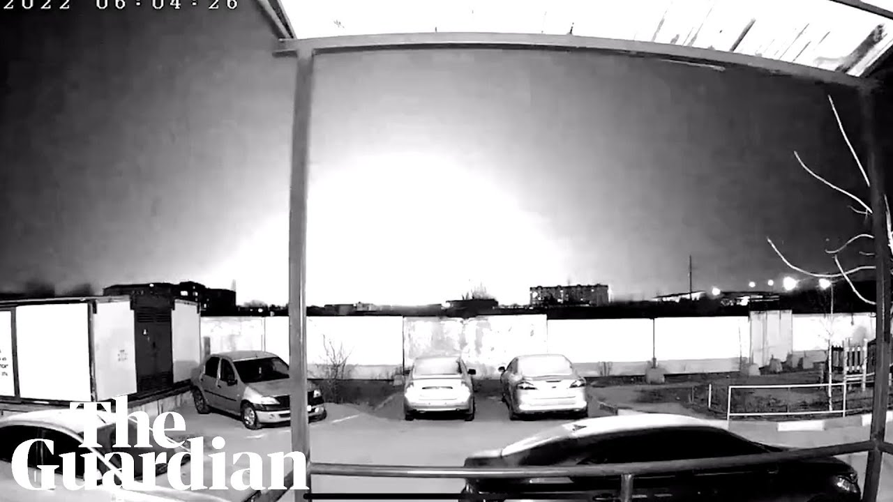 Footage purports to show explosion at Engels-2 airbase in Russia