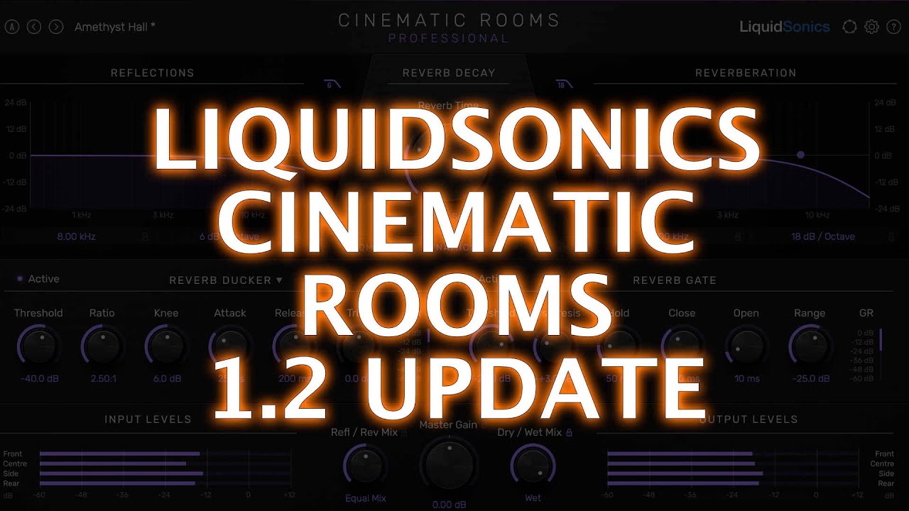 LiquidSonics Cinematic Rooms v1.2 Update
