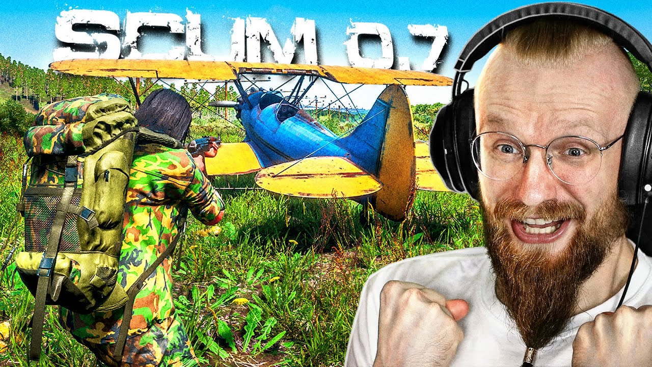 SCUM 0.7 UPDATE - TRADER OUTPOSTS, AIRPLANES! (Everything You Need To Know)