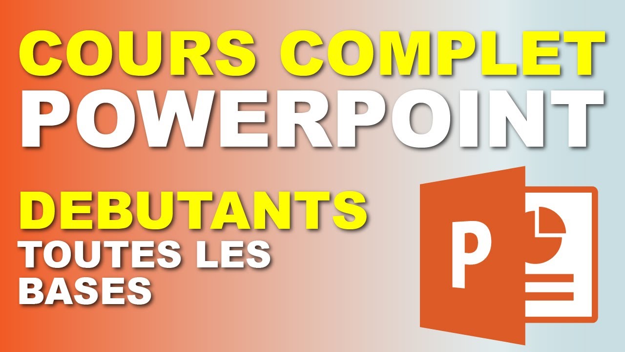 Formation complète Powerpoint pour débutants : Toutes les bases nécessaires à votre portée.